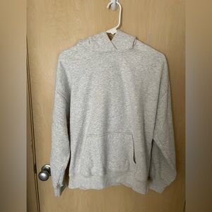 Hollister Light Gray Sweatshirt